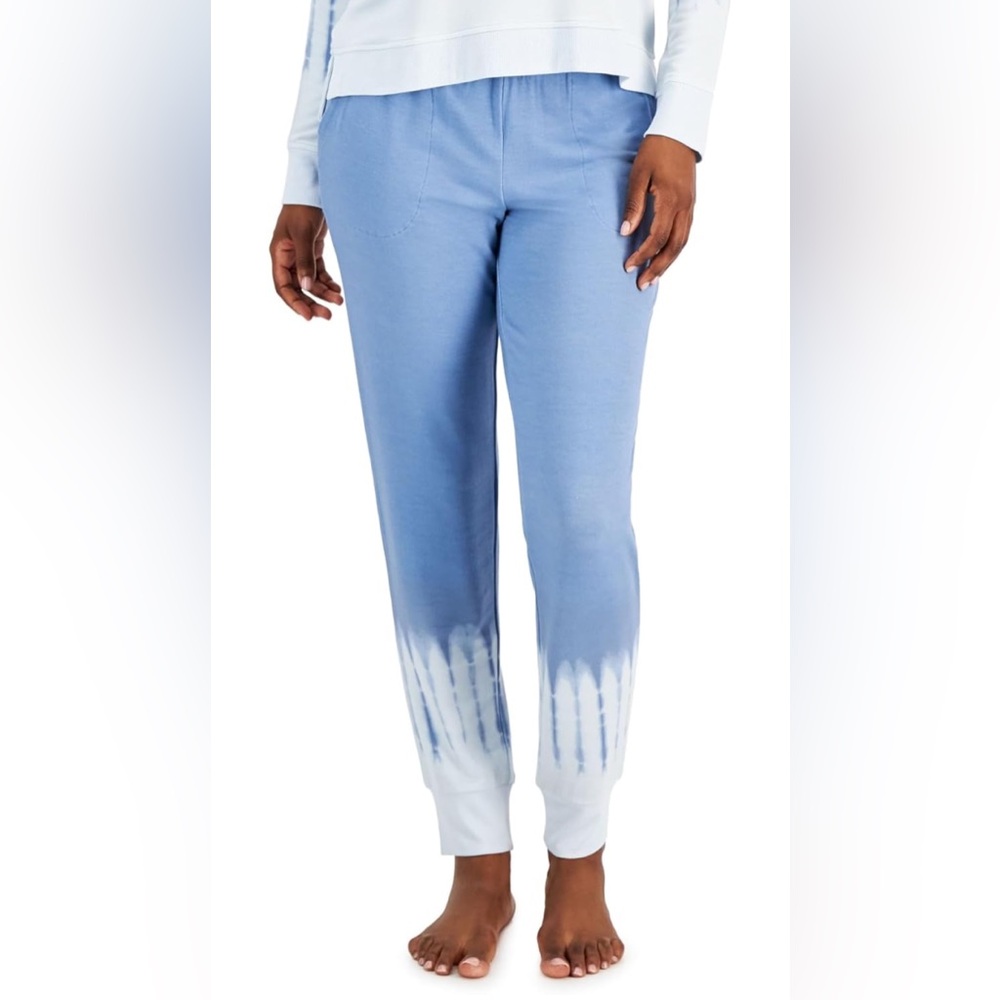 NWT Women’s Sky Blue, Butter Soft, Tie -Dye Loungewear Joggers Size Medium